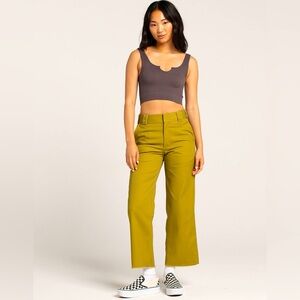 NWT Discontinued Dickies Regular Fit Cropped Pants 14